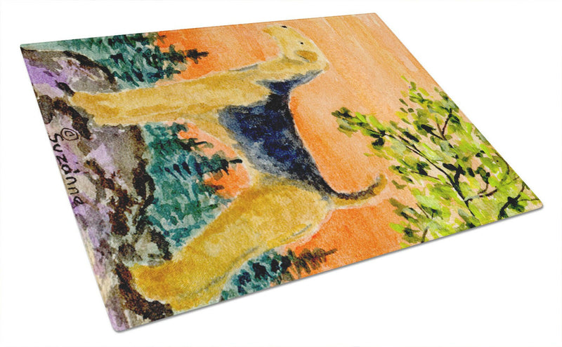 Airedale Glass Cutting Board Large