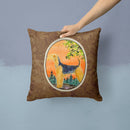 Airedale Throw Pillow - 14x14 Decorative Pillow – Art for Your Home & Patio