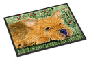 Norwich Terrier Doormat Indoor Outdoor 24H X 36W Front Door Mat Rugs for Entryway, Non Slip Washable Low Pile,