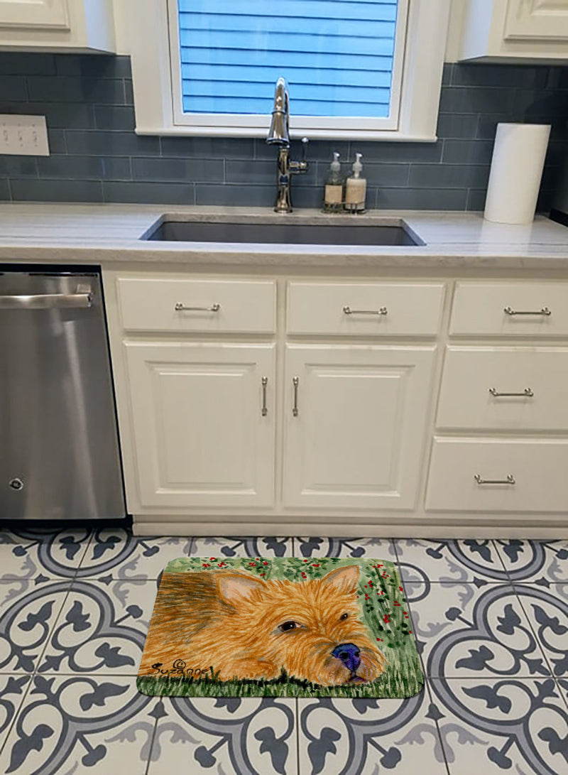 Norwich Terrier Machine Washable Memory Foam Mat SS8862RUG