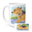 Norwich Terrier Ceramic Coffee Mug 15 oz Decorative Large C Handle Mug Cup for Tea, Cocoa Hot Chocolate