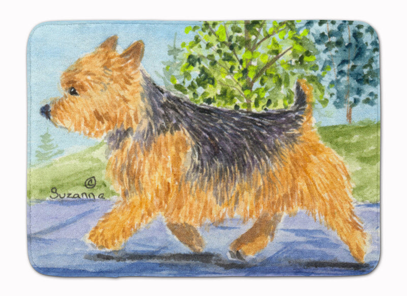 Norwich Terrier Machine Washable Memory Foam Mat SS8879RUG