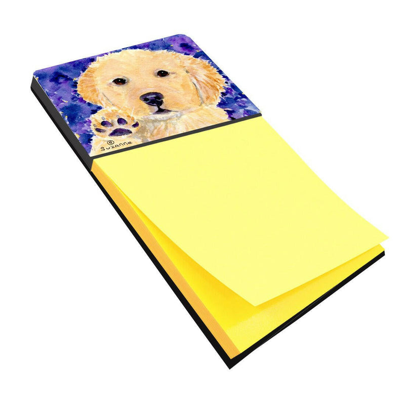 Golden Retriever Refiillable Sticky Note Holder or Note Dispenser SS8903SN