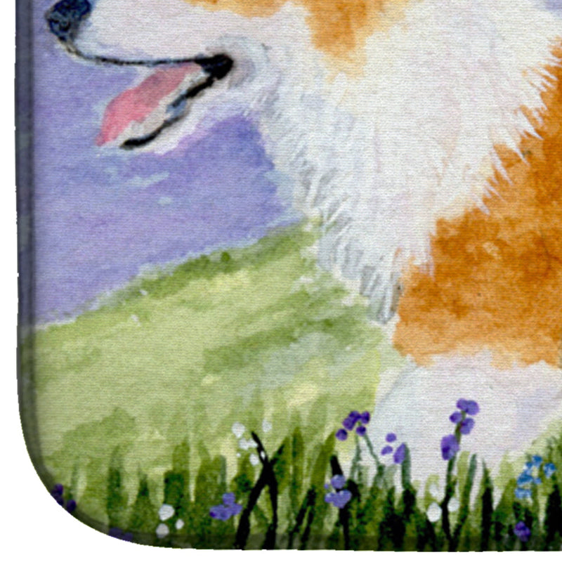 Corgi Dish Drying Mat – Absorbent, Artistic Kitchen Essentials SS8912DDM