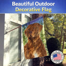 Chesapeake Bay Retriever House Flag 28x40 Porch Sleeve Pole Decorative Outside Yard Banner Artwork Wall Hanging, Polyester