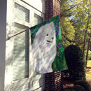 American Eskimo Flag Canvas House Size