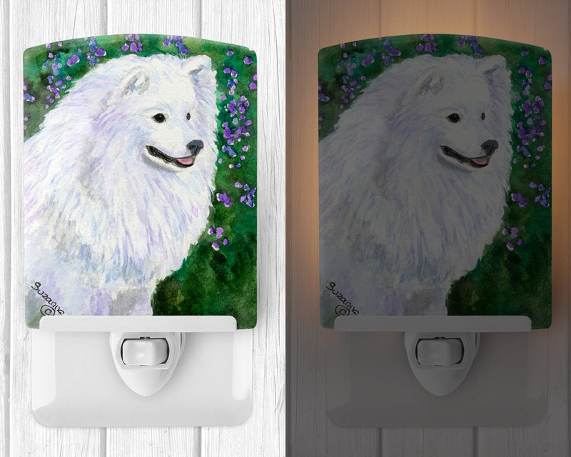 American Eskimo Ceramic Night Light SS8965CNL