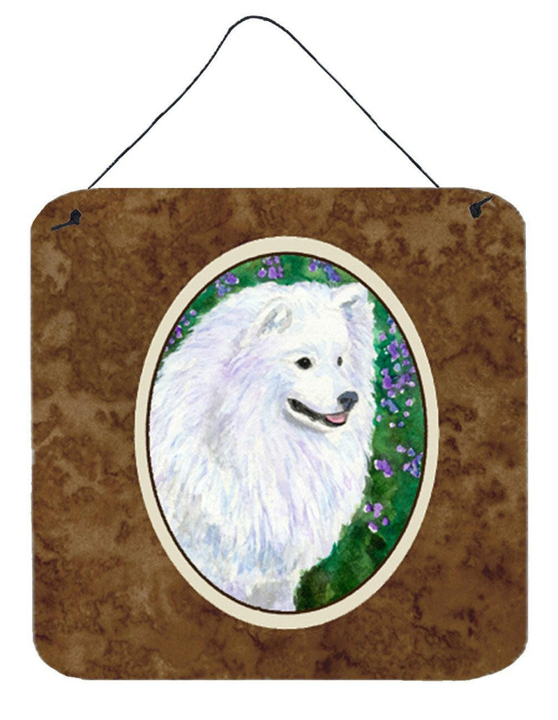 American Eskimo Aluminium Metal Wall or Door Hanging Prints
