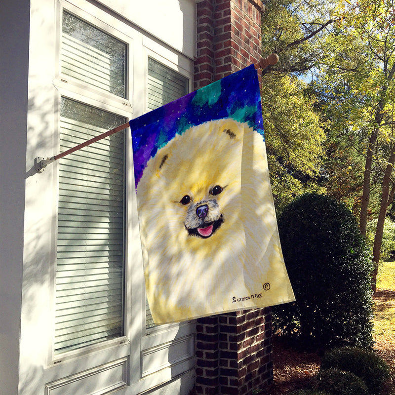 Pomeranian Flag Canvas House Size