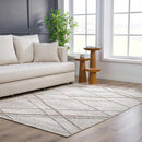 Baqer Bone & Tan Area Rug