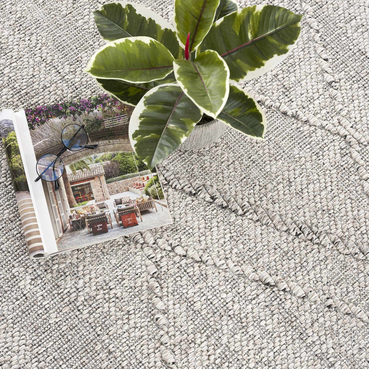 Baqer Bone & Taupe Area Rug, photo 15 of 18
