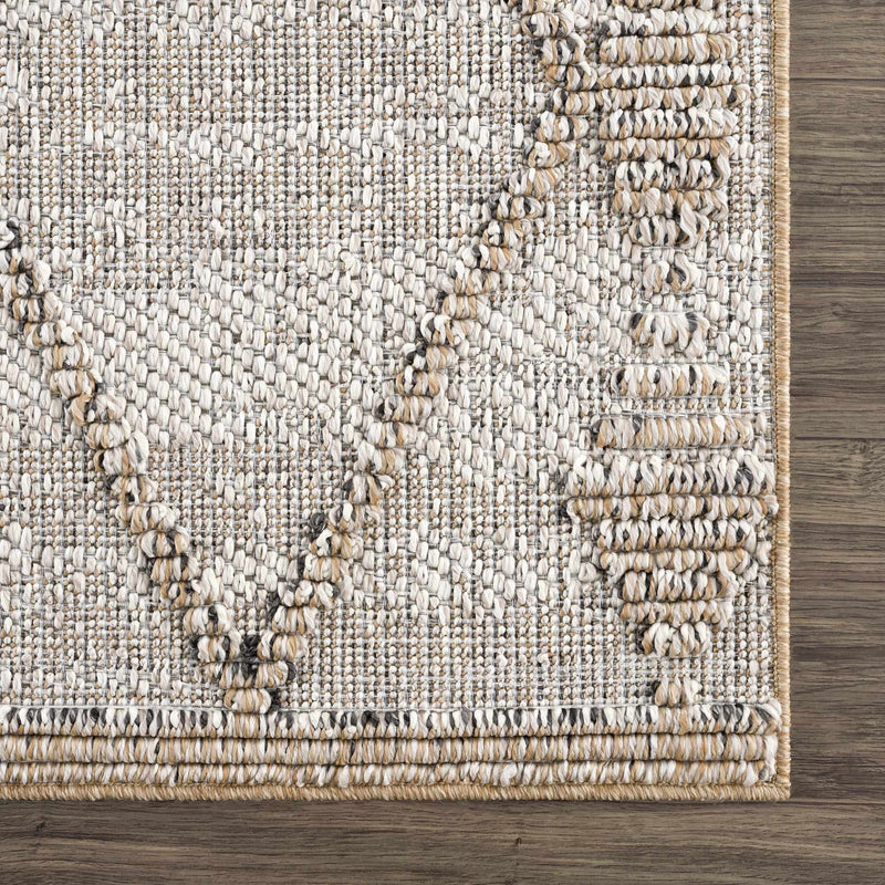 Nyla Bone & Tan Area Rug