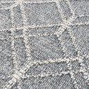 Diah Gray Blue & Bone Area Rug - Clearance