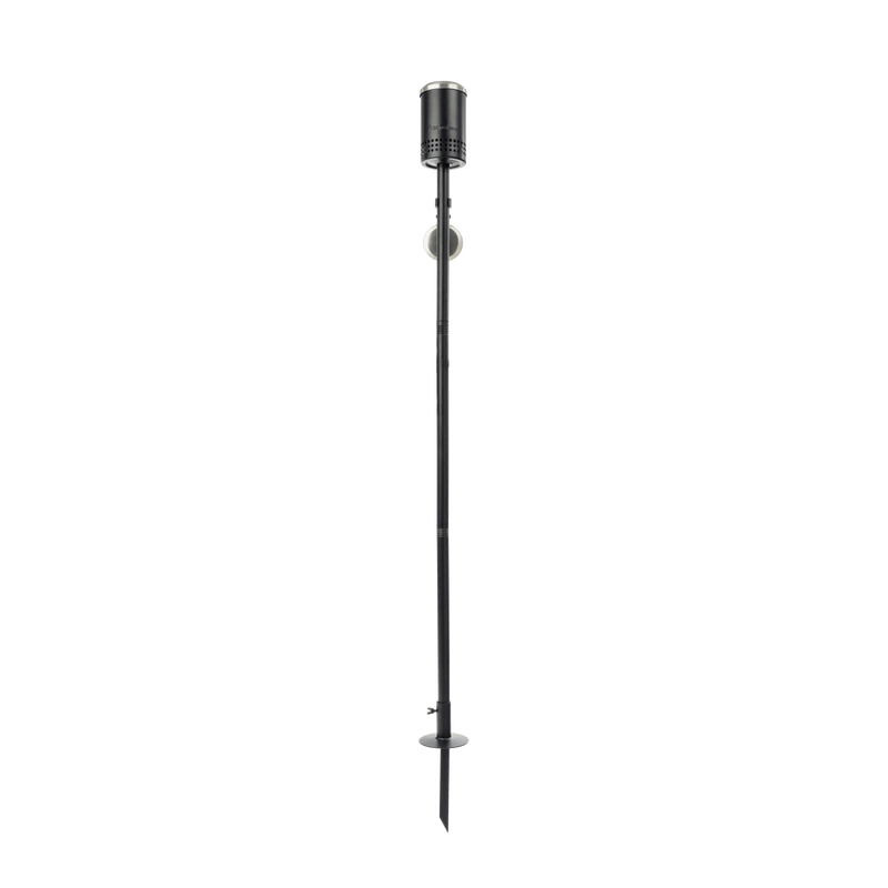 Solo Stove Mesa Torch | Backyard Torch for Outside, 5 Hour Burn Time, Cold-Rolled Steel, Incl. Ground Stake, Fuel Funnel, and 3 Wicks, Adjustable Height: 37.75-52.5 in, Fuel Capacity: 21 fl oz