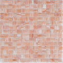 Linen Beige 12x12 Glossy Uniform Square Glass Mosaic Tile (20 pack, 20 sq ft/case)