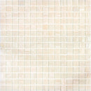 Nude Beige 12x12 Glossy Uniform Square Glass Mosaic Tile (20 pack, 20 sq ft/case) - Sample