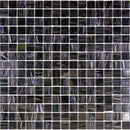 Oil Black 12x12 Glossy Uniform Square Glass Mosaic Tile (20 pack, 20 sq ft/case)