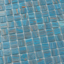 Bright Cerulean Blue 12x12 Glossy Uniform Square Glass Mosaic Tile (20 pack, 20 sq ft/case)