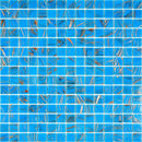 Rich Electric Blue 12x12 Glossy Uniform Square Glass Mosaic Tile (20 pack, 20 sq ft/case)