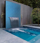 Rich Electric Blue 12x12 Glossy Uniform Square Glass Mosaic Tile (20 pack, 20 sq ft/case)