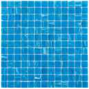 Dodger Blue 12x12 Glossy Uniform Square Glass Mosaic Tile (20 pack, 20 sq ft/case)