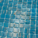 Blue 12x12 Uniform Square Glossy Glass Mosaic Tile (20 pack, 20 sq ft/case)