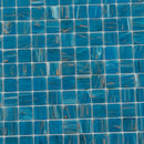 Blue 12x12 Uniform Square Glossy Glass Mosaic Tile (20 pack, 20 sq ft/case)