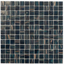Berlin Blue 12x12 Glossy Uniform Square Glass Mosaic Tile (20 pack, 20 sq ft/case)