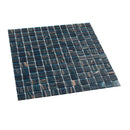 Berlin Blue 12x12 Glossy Uniform Square Glass Mosaic Tile (20 pack, 20 sq ft/case)