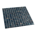 Berlin Blue 12x12 Glossy Uniform Square Glass Mosaic Tile (20 pack, 20 sq ft/case) - Sample