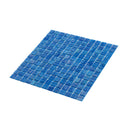 Trypan Blue 12x12 Glossy Uniform Square Glass Mosaic Tile (20 pack, 20 sq ft/case)