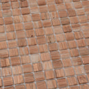Copper Brown 12x12 Glossy Uniform Square Glass Mosaic Tile (20 pack, 20 sq ft/case)