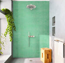 UFO Green 12x12 Glossy Uniform Square Glass Mosaic Tile (20 pack, 20 sq ft/case)