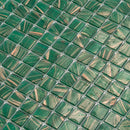 Lincoln Green Gold 12x12 Glossy Uniform Square Glass Mosaic Tile (20 pack, 20 sq ft/case) - Sample