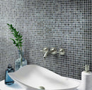 Cadet Gray 12x12 Glossy Uniform Square Glass Mosaic Tile (20 pack, 20 sq ft/case)