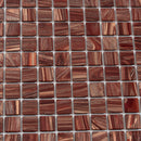 Fire Brick Red 12x12 Glossy Uniform Square Glass Mosaic Tile (20 pack, 20 sq ft/case)
