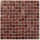 Fire Brick Red 12x12 Glossy Uniform Square Glass Mosaic Tile (20 pack, 20 sq ft/case)