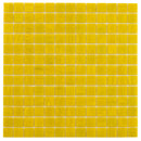 Canary Yellow 12x12 Glossy Uniform Square Glass Mosaic Tile (20 pack, 20 sq ft/case)