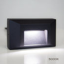 STA03 2+2+2W 3CCT 3000K/4000K/5000K 12V Low Voltage Cast Aluminum Rectangular Surface Mount LED Stair Step or Deck Light