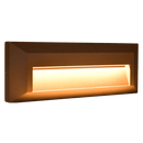 STA04 3+3W 3CCT 3000K/4000K/5000K 12V Low Voltage Cast Aluminum Rectangular Surface Mount LED Step or Deck Light by Kings Outdoor Lighting