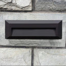 STA04 3+3W 3CCT 3000K/4000K/5000K 12V Low Voltage Cast Aluminum Rectangular Surface Mount LED Step or Deck Light
