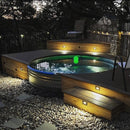 STA07 3.5W 3CCT 12V Low Voltage Rectangular Waterproof Horizontal Integrated LED Aluminum Stairs Step Light Fixture