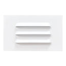 STA11 3.5W Rectangular 12V Low Voltage Waterproof Horizontal 3000K Warm White Integrated LED Aluminum Step Light Wall Lighting Fixture by Kings Outdoor Lighting