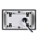 STA11 3.5W Rectangular 12V Low Voltage Waterproof Horizontal 3000K Warm White Integrated LED Aluminum Step Light Wall Lighting Fixture by Kings Outdoor Lighting