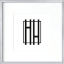 Silver Metal Square Picture Frame