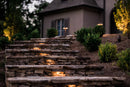 STB14 3000K or 5000K Aluminum LED Retaining Wall Light 12V Low Voltage Hardscape Paver Lighting