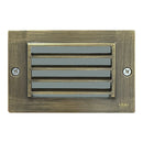 STB02 Brass Louver Horizontal Waterproof LED 12V Low Voltage Brick Lights Edge Step Lighting