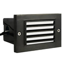 STB02 Brass Louver Horizontal Waterproof LED 12V Low Voltage Brick Lights Edge Step Lighting