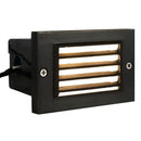 STB02 Brass Louver Horizontal Waterproof LED 12V Low Voltage Brick Lights Edge Step Lighting by Kings Outdoor Lighting
