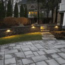 STB01 1W 3000K Warm White Small 12V Low Voltage Hardscape Aluminum Paver Light Retaining Wall LED Step Lighting